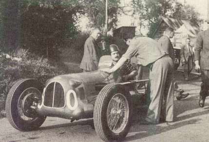 This car was in fact a rebodied MG Magnette Jack is at pains to point out